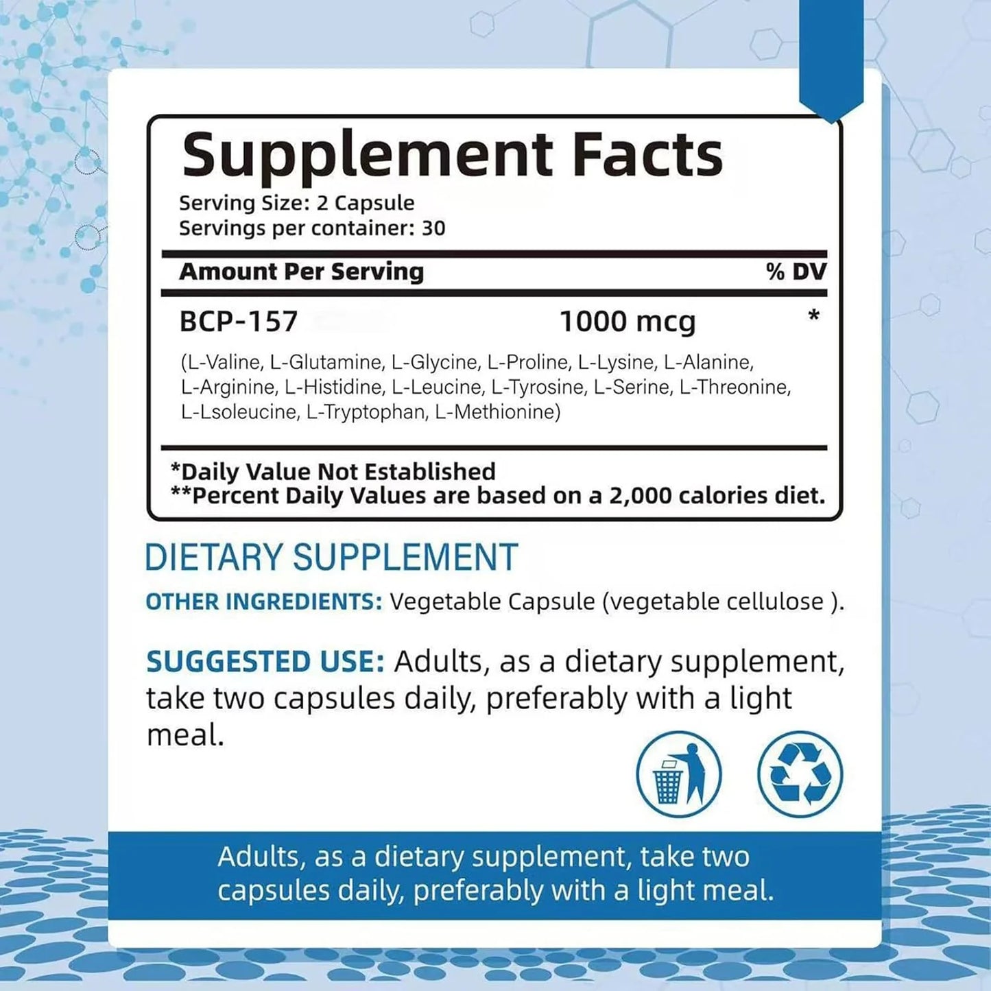 Nutrivo Health Body Protection Compound (BPC-157)